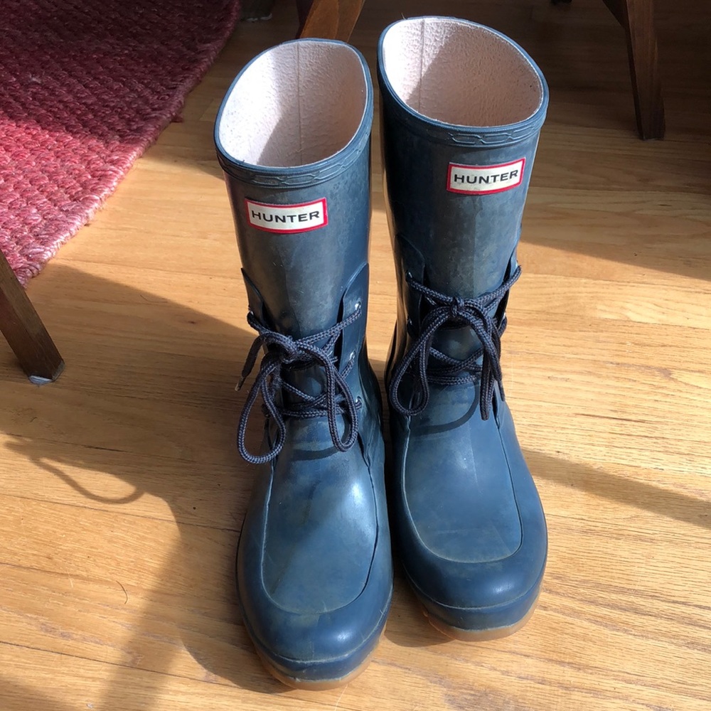 Lace-Up Hunter Boots